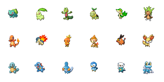 Pokémon Starters.gif